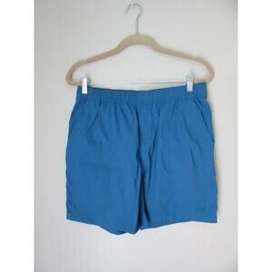 The North Face Teal Blue Men's Elasticized Waist Pockets Shorts M